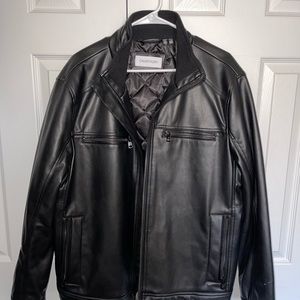 Calvin Klein Men’s Leather Jacket